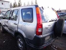 2002 HONDA CR-V LX SILVER 2.4L AT 2WD A17708